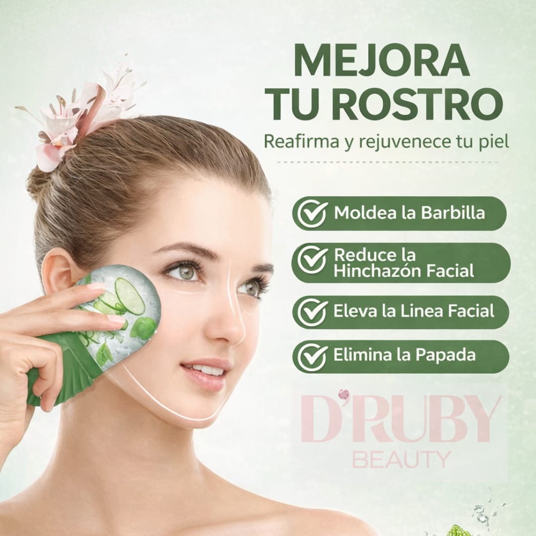 Molde Masajeador Facial De Hielo