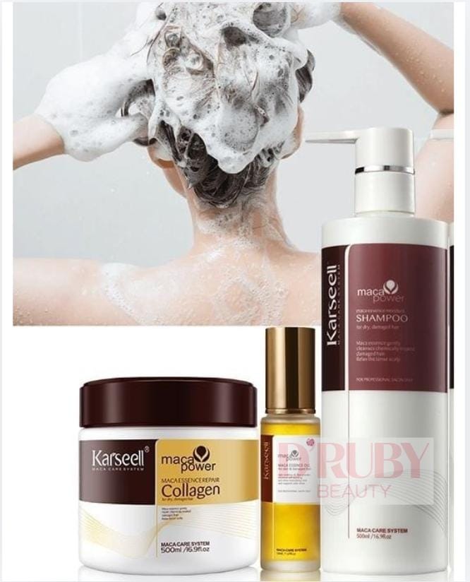 COMBO KRSELL SHAMPO ,MASCARILLA Y ACEITE