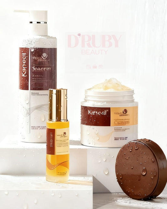 COMBO KRSELL SHAMPO ,MASCARILLA Y ACEITE