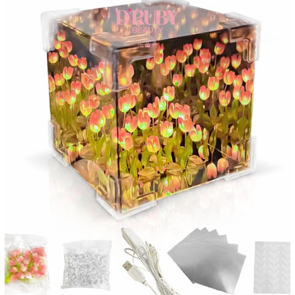 LAMPARA DE TULIPANES